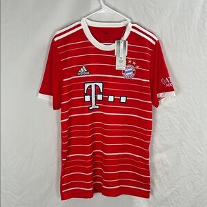 NWT Adidas Bayern Munich 2021/2022 Home Soccer Jersey -Size L